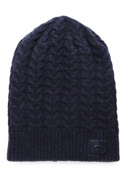 Шапка Cashemere Slouchi (Navy; one size)